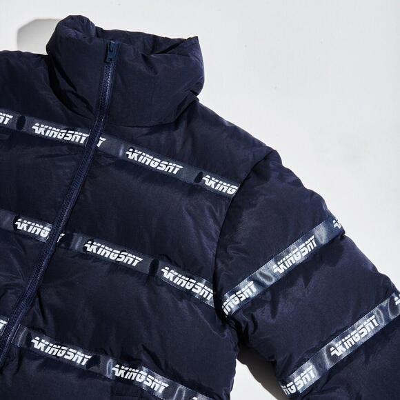 AKINGS Logo Puffer Jacket - Navy (Size M) - Picture 5 of 5